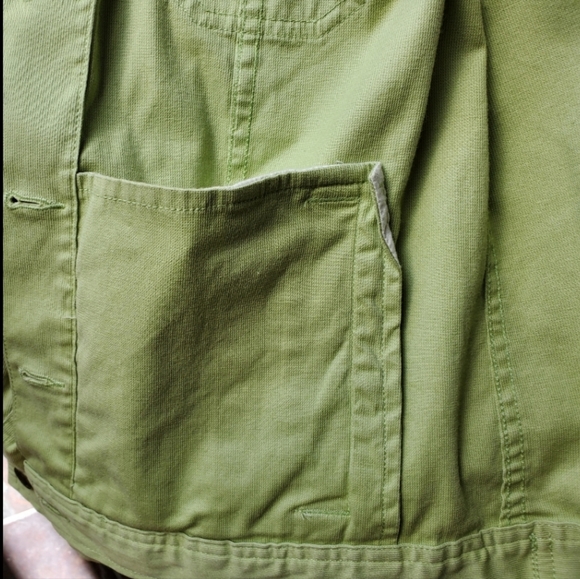 Charter Club Fine Corduroy Mint Green Light Jacket Blazer Sz Petite Sz 2-4 - Picture 10 of 12